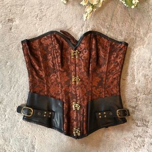 Spirit Steampunk Strapless Corset